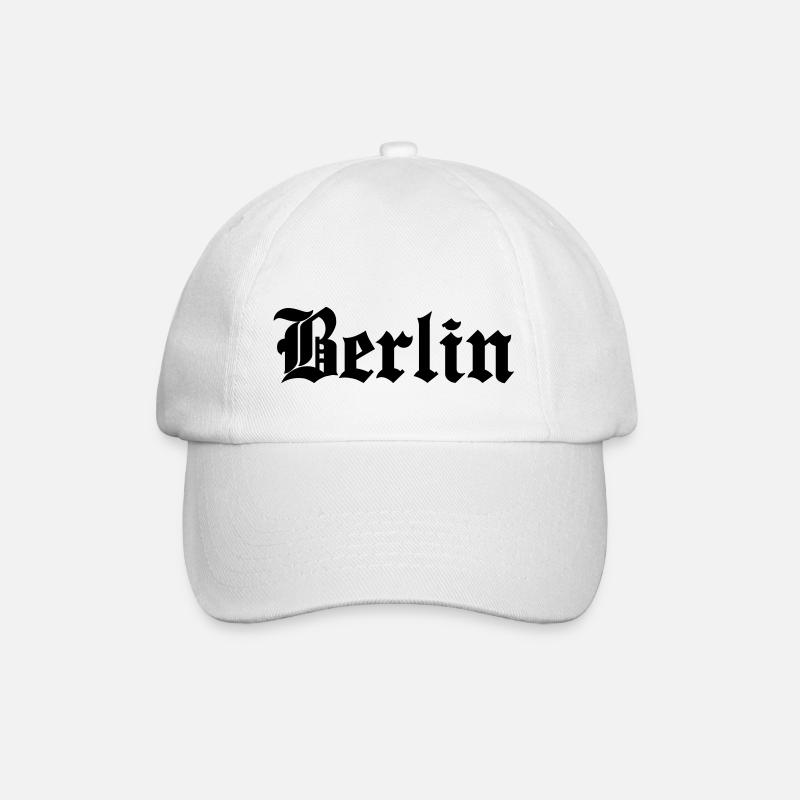 Berlin - Casquette classique - blanc/blanc