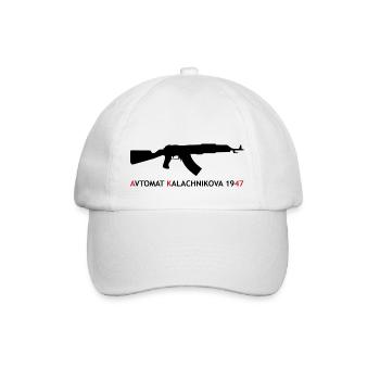 AK-47 - Casquette classique - blanc/blanc - Devant