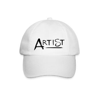 Artist 's signature - Baseball Cap - white/white - Front
