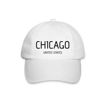 Chicago - Baseball Cap - white/white - Front