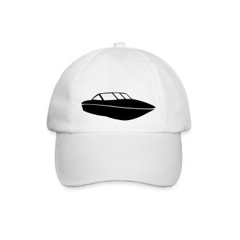 Boat de - Baseballkappe - Weiß/Weiß - Vorne