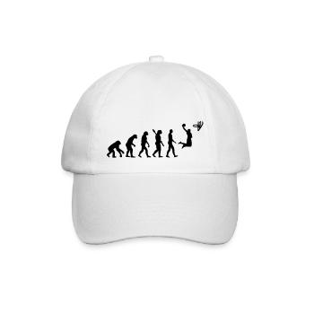 Evolution Basketball - Baseball Cap - white/white - Front