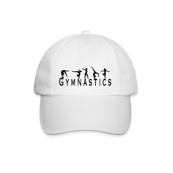 Female Gymnastics - Baseball Cap - white/white - Front