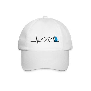 Sailing Pulse - Baseballkappe - Weiß/Weiß - Vorne