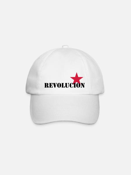 Revolucion - Baseball Cap - white/white