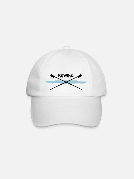 Rowing, Aviron - Casquette classique - blanc/blanc