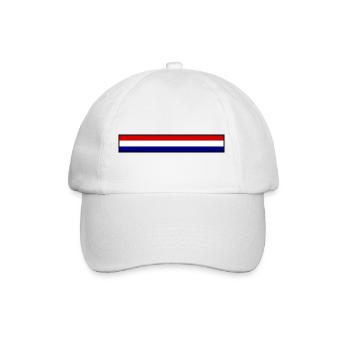 Drapeau Hollande - Casquette classique - blanc/blanc - Devant