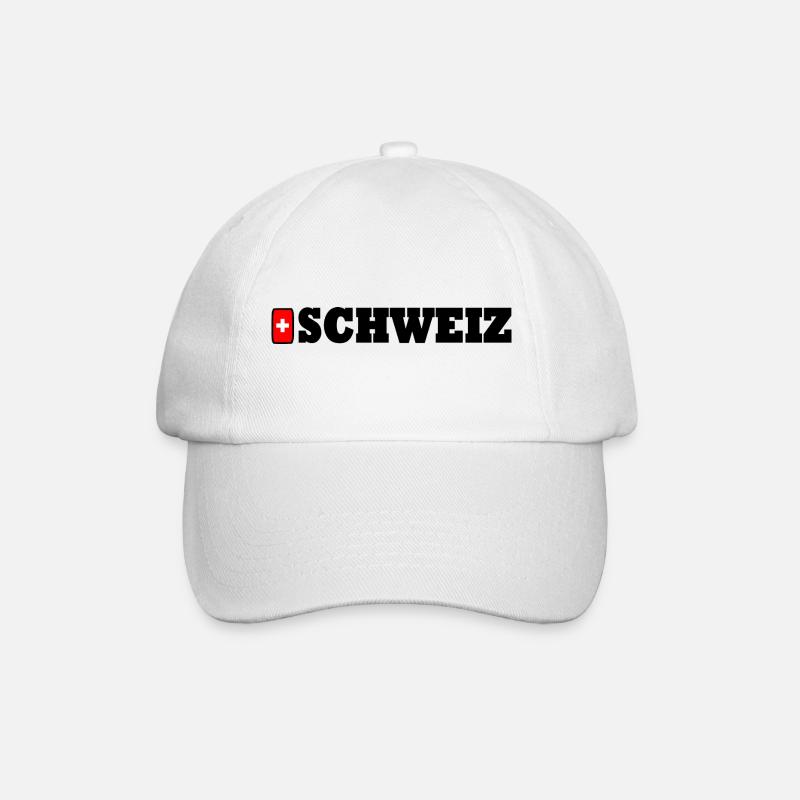 La Suisse - Casquette classique - blanc/blanc