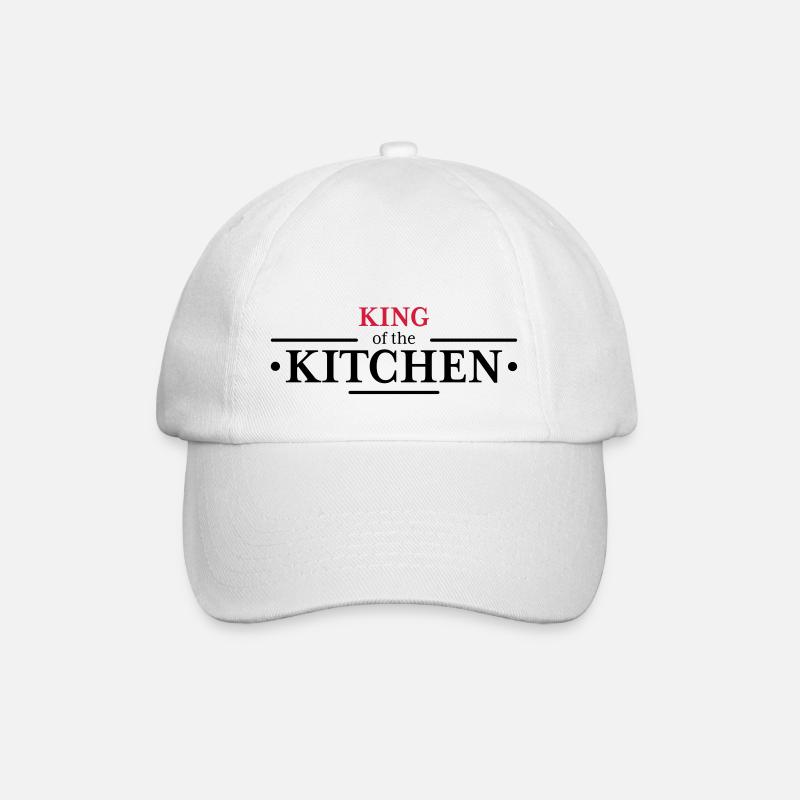 Roi de la cuisine - Casquette classique - blanc/blanc