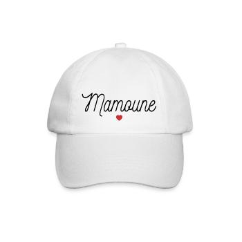 MAMOUNE MAMAN MAMIE - Casquette classique - blanc/blanc - Devant