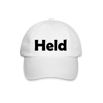 Held - Baseballkappe - Weiß/Weiß - Vorne