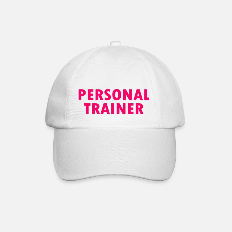 Personal trainer - Casquette classique - blanc/blanc