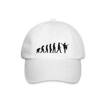 Évolution du Kung Fu - Casquette classique - blanc/blanc - Devant
