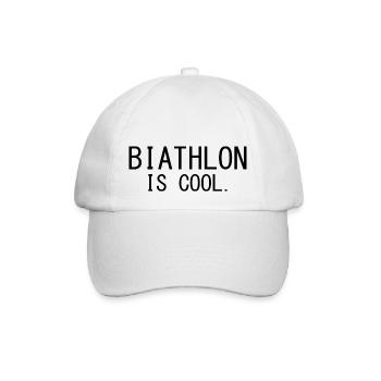 Biathlon Ski - Baseball Cap - white/white - Front