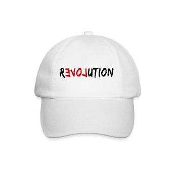 Love Revolution - Baseball Cap - white/white - Front