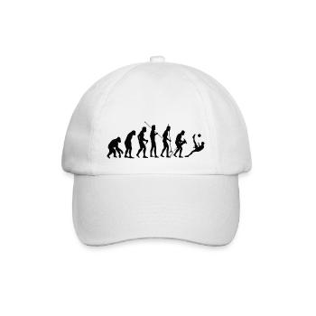 Fußball Fußballtrainer Fußballspieler Fußballer - Baseballkappe - Weiß/Weiß - Vorne