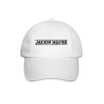 Jackin House - Baseballkappe - Weiß/Weiß - Vorne