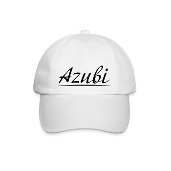 Azubi Tshirt 10 23 schwarz - Baseballkappe - Weiß/Weiß - Vorne
