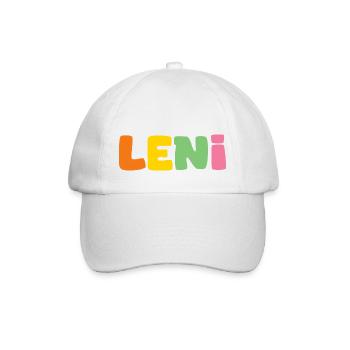 Nom - Leni - Casquette classique - blanc/blanc - Devant