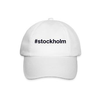 STOCKHOLM Suède Sverige Schweden - Casquette classique - blanc/blanc - Devant