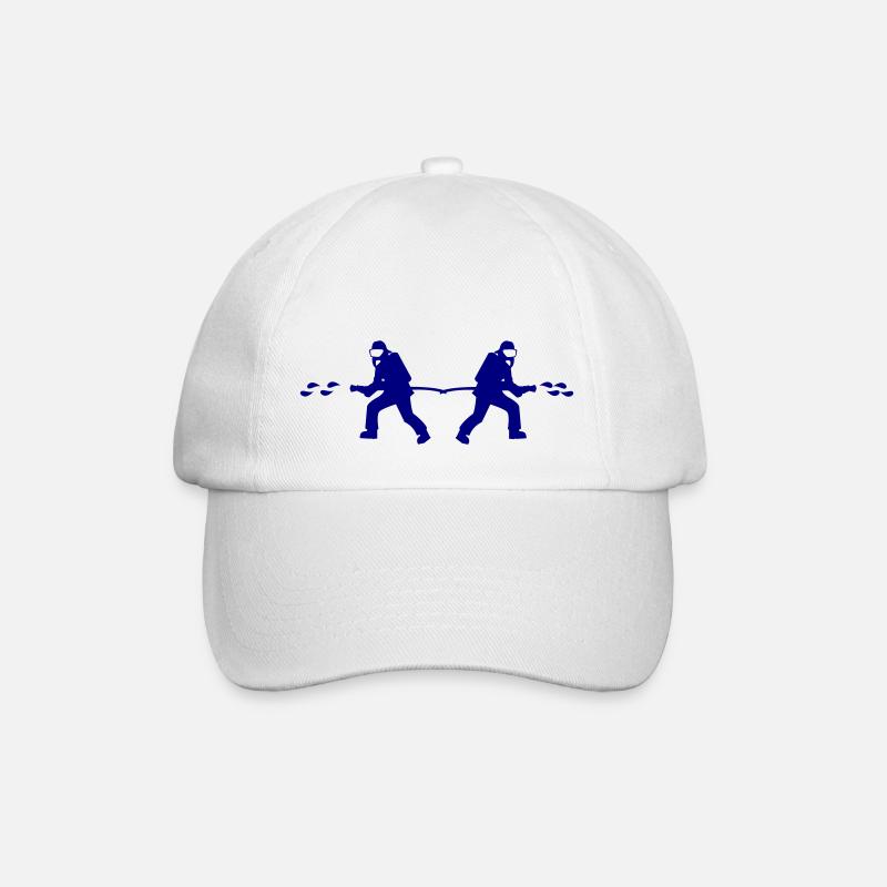 Fire brigade - Baseball Cap - white/white