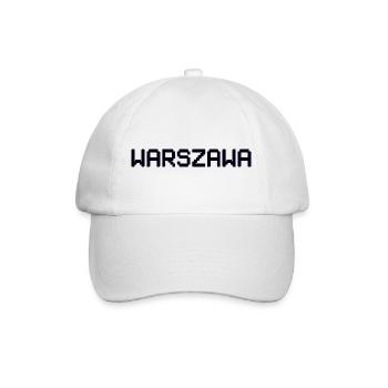 WARSZAWA Varsovie Warschau - Casquette classique - blanc/blanc - Devant