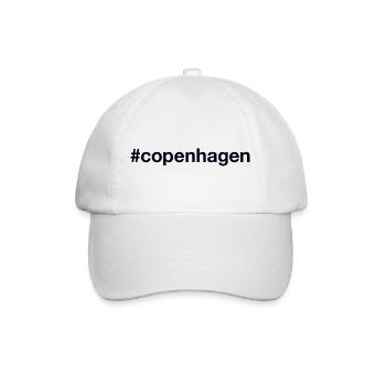 COPENHAGEN Denmark Kopenhagen Dänemark - Baseballkappe - Weiß/Weiß - Vorne