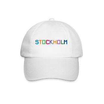 STOCKHOLM Suède Schweden - Casquette classique - blanc/blanc - Devant