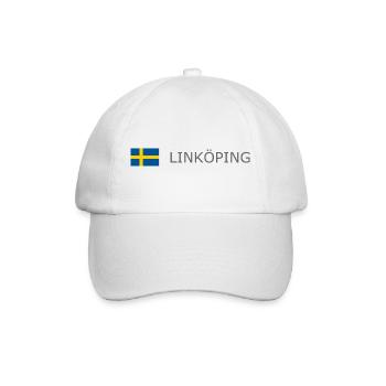 Drapeau de la Suède - Linköping - Sverige - Schweden - Casquette classique - blanc/blanc - Devant