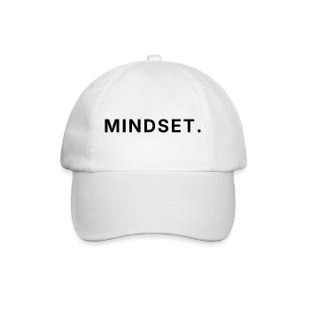 Mindset - Mental de Gagnant - Casquette classique - blanc/blanc - Devant
