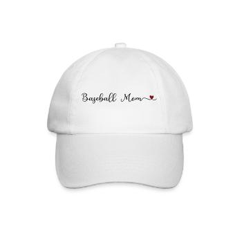 Baseball-Mutter - Baseballkappe - Weiß/Weiß - Vorne