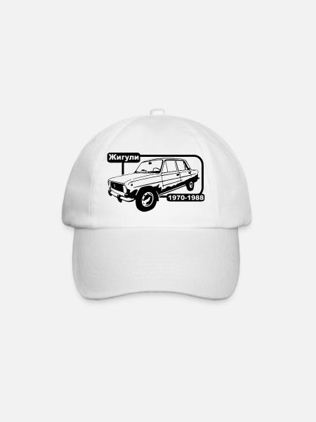 Lada Shiguli - Baseballkappe - Weiß/Weiß