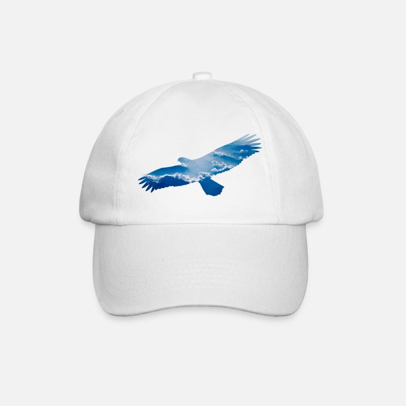 Eagle - Baseball Cap - white/white