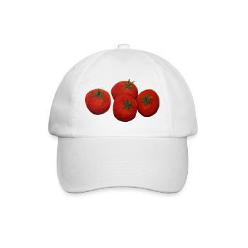 Tomatoes - Baseball Cap - white/white - Front