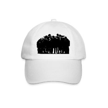 Team - Baseballkappe - Weiß/Weiß - Vorne