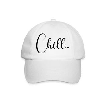 CHILL - Baseballkappe - Weiß/Weiß - Vorne