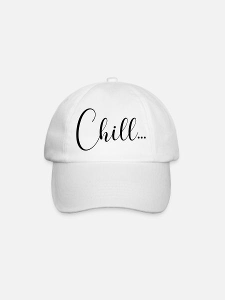 CHILL - Baseballkappe - Weiß/Weiß