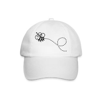 niedliche_biene___f1 - Casquette classique - blanc/blanc - Devant