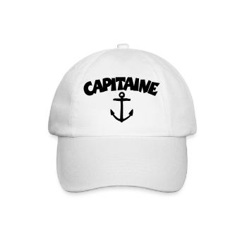Capitaine - Baseballkappe - Weiß/Weiß - Vorne