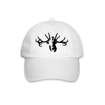 cerf - Casquette classique - blanc/blanc - Devant