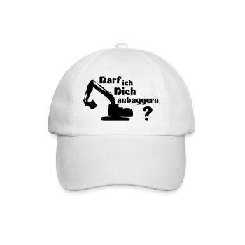 Can I hit on you? - Baseball Cap - white/white - Front