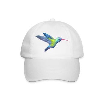 AD Hummingbird - Baseball Cap - white/white - Front
