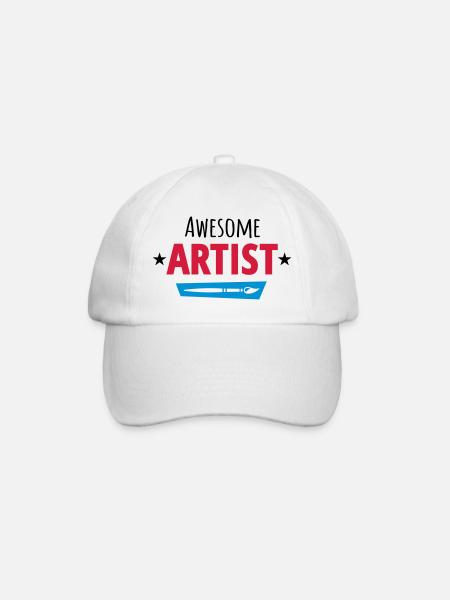 Artiste - Casquette classique - blanc/blanc