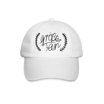 Le plus grand fan - Casquette classique - blanc/blanc - Devant