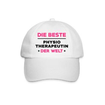 Physiotherapy Physio Krankengymnast Kiné Doctor - Baseball Cap - white/white - Front