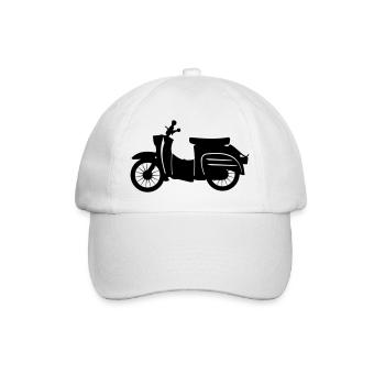 Fahrzeug - Schwalbe - Baseballkappe - Weiß/Weiß - Vorne