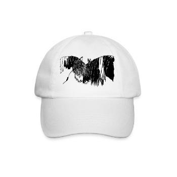 gorgeous tinker riding horses - Baseball Cap - white/white - Front
