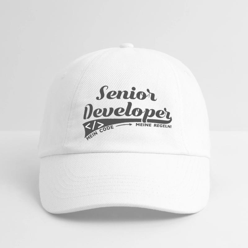 Senior Developer Software Developer Gift Nerd Baseball Cap