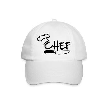 Chef - Casquette classique - blanc/blanc - Devant