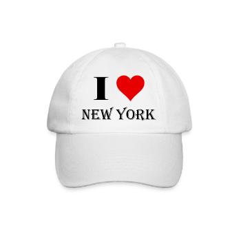 I Love New York - Casquette classique - blanc/blanc - Devant